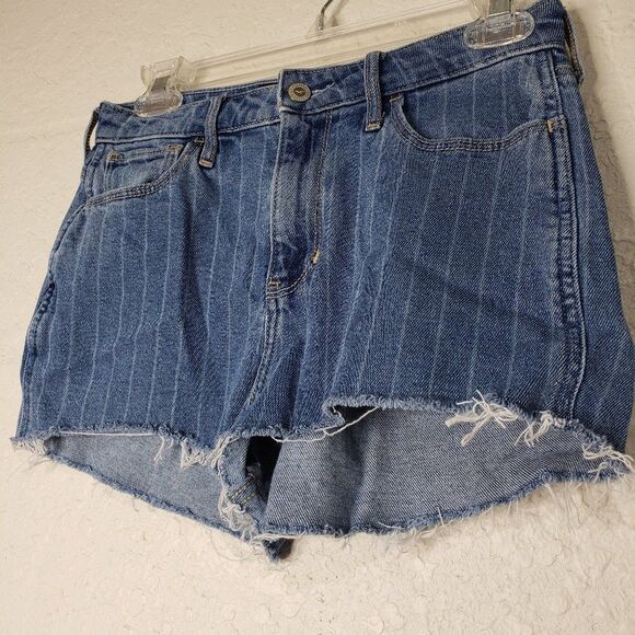 Hollister High-Rise Mom Denim Jean Shorts 28 - Picture 5 of 13